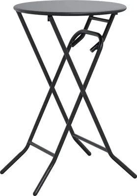 Image de vidaXL Table de jardin anthracite 50 x 50 x 72 cm en métal
