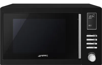 Produktbild von Smeg Moe25b 1000w Mikrowelle Mit Grill Schwarz 26 Liters / EU Plug 220V Schwarz 26 Liters