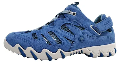 Immagine prodotto di Scarpe da ginnastica da donna Mephisto Niwa, modello allacciato, colore blu, adatte per il tempo libero