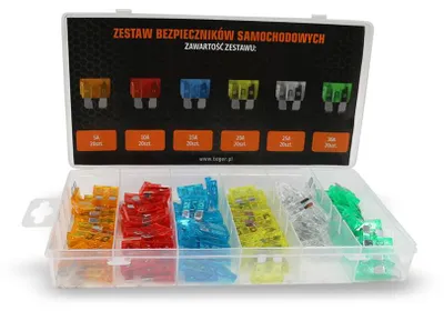 Produktbild von Sicherung, Kfz-Sicherungssatz 120 Stück TEGER