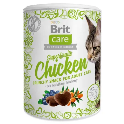 Obrázek produktu pro BRIT Care Cat Snack Superfruits Chicken 100 g