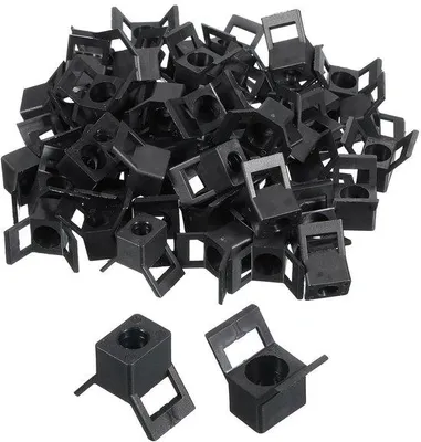 Produktbild von Elektronik-Kabelbinders - Zwart - Draadclip Organizer - Halter für elektrische Kabel