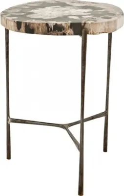 Produktbild von Casa Padrino Luxus Art Deco Designer Beistelltisch 46 x 42 x H. 59 cm - Luxus Kollektion