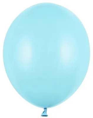 Produktbild von Strong Balloons 27cm, Pastell Hellblau (1 Packung / 50 Stück)