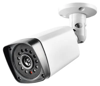 Immagine prodotto di Telecamera fittizia in alluminio, interna/esterna - Telecamera di tracciamento bianca KA20