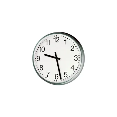 Produktbild von Peweta Funk-Wanduhr, Ballwurfsicher, Zifferblatt arabische Zahlen