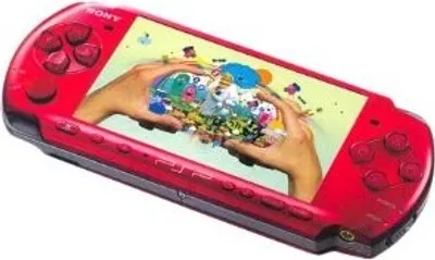 Produktbild von Sony PlayStation Portable PSP 3004 Handheld-Spielkonsole - Zustand: Gut Rot