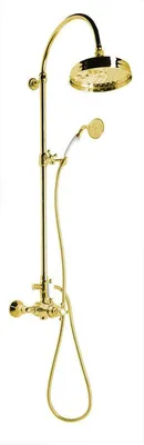 Produktbild von Sapho ANTEA Duschsäule mit Thermostat-Armatur, Gold