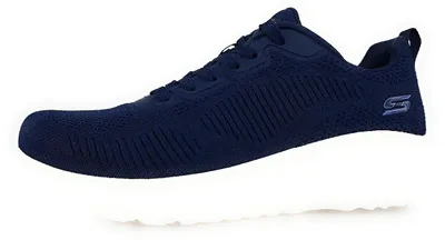 Image de Skechers Bobs : chaussures de sport pour femmes, chaussures de training, baskets, couleur bleue, style décontracté