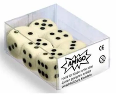 Produktbild von Amigo 6 WUERFEL ELFENBEINS Sonstige