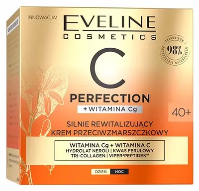Produktbild von Eveline Cosmetics C-Perfection – feuchtigkeitsspendende, regenerierende Gesichtscreme – 15er Karton
