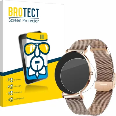 Produktbild von BROTECT Schutzglas für Xcoast X-Watch Siona 2 Schutzfolie Panzer Folie Glas Display Schutz klar