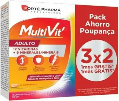 Zdjęcie produktu dla Suplement diety Forté Pharma Multivit (84 sztuki)