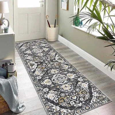 Productafbeelding van Famanu vloerkleed, 60 x 180 cm - Antislip, wasbaar, zacht en comfortabel