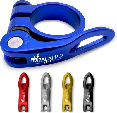 Productafbeelding van Zadelpenklem voor mountainbikes, aluminium, 31,8/34,9 mm, lichtgewicht