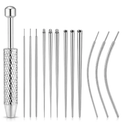 13-teilige Piercingzange mit flexiblem Greifwerkzeug