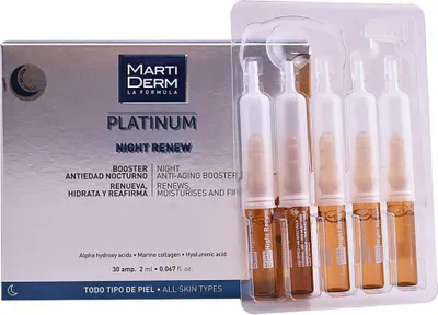 Obrázok produktu pre Martiderm Platinum Night Renew 30x2ml Ampullen