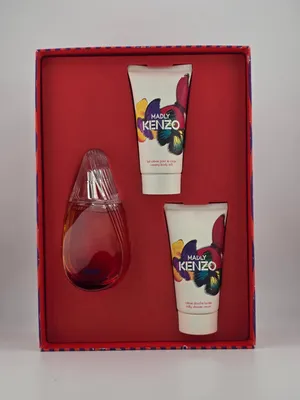 Produktbild von Kenzo Madly Eau de Toilette 50ml + Body Milk 50ml + Duschgel 50ml Set