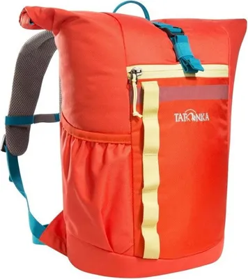 Produktbild von Tatonka Kinderrucksack Rolltop Pack JR 14L- Rucksack für Mädchen und Jungen im Grundschulalter - Inklusive Sitzkissen und Reflektoren für gute Sichtbarkeit - Aus recycelten Materialien
