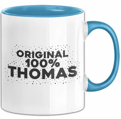 Produktbild von Thomas Tasse Original 100% Thomas Geschenk (Blau)