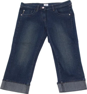 Immagine prodotto di 4137V pinocchietto jeans bimba ARMANI TEEN blu denim pant trouser girl
