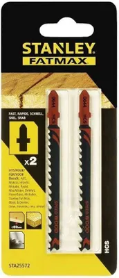 Obrázek produktu pro Stanley pilový kotouč hcs 106/78 2ks dřevo / dřevotříska