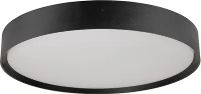 Produktbild von SLV DNA 42, Wand- und Deckenaufbauleuchte, rund, 2700/3000K, 23W, PHASE, schwarz 1008582