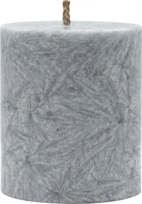 Immagine prodotto di Candela a colonna Stearin - grigio 75x64 mm