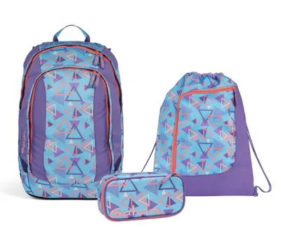 Produktbild von Satch Schulrucksack-Set AIR 80s Dance 3-teilig, Mäppchen + Sportbeutel