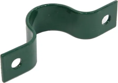 Produktbild von Floraworld Rahmenschelle für Rundpfosten Ø 34 mm moosgrün