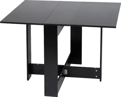 Produktbild von WYCTIN Klapptisch Klapptisch Beistelltisch Schreibtisch Ablagefläche Tisch 102.5*76*73cm schwarz