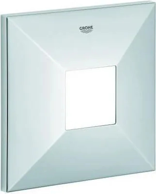 Produktbild von Rosette eckig, für EHM-FMS chrom chrom