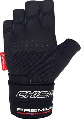 Produktbild von Chiba 42126 Premium Wristguard (Black) L - Fitness-Zubehör - Handschuhe