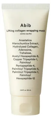 Immagine prodotto di Abib - Maschera avvolgente al collagene liftante Jericho Rose Film - Maschera liftante al collagene peeling 100ml