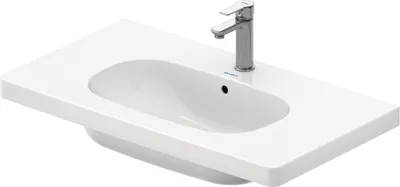 Produktbild von DURAVIT 03428500002 Möbelwaschtisch D-Code 850 mm mit ÜL,
