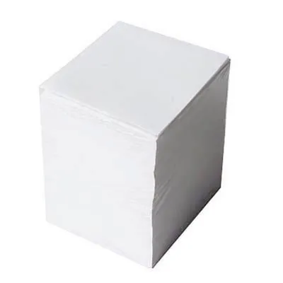 Produktbild von Notizzettel lose weiß 9,2 x 7,6 cm, ca. 1.000 Blatt, 1 Pack