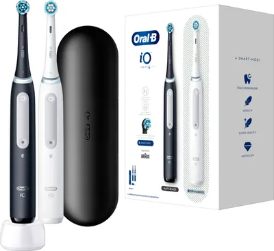 Immagine prodotto di Oral-B iO Series 4 Duo nero opaco/bianco