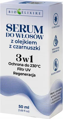 Image de Bioelixire sérum capillaire à l'huile de nigelle 3en1, 50 ml