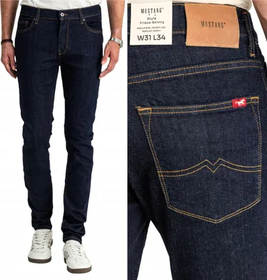 Immagine prodotto di Pantaloni da uomo Frisco Regular Fit taglia 33/34 neri