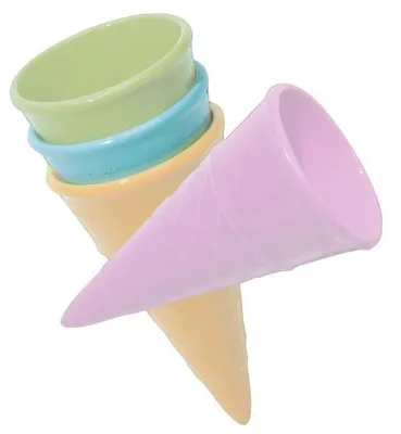 Produktbild von Spielstabil Eistüte pastell Klassisch