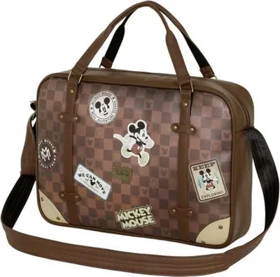 Obrázek produktu pro Karactermania Disney Mickey Mouse Journey taška na notebook hnědá  dětská hnědá jedna velikost