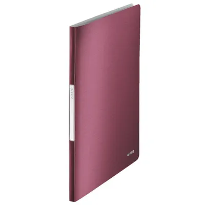Produktbild von LEITZ Sichtbuch Style A4 PP mit 40 Hüllen granat rot