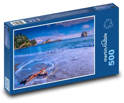 Zdjęcie produktu dla martinpuzzle - Puzzle 500 - Błękitne morze nad brzegiem