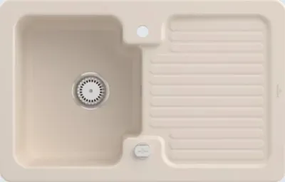 Produktbild von Villeroy & Boch Keramikspüle 674502FU, Condor 45 Einbauspüle