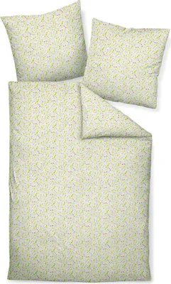 Immagine prodotto di Janine Mako morbida biancheria da letto in seersucker 2 pezzi copripiumino 155 x 220 cm federa 80 x 80 cm Tango 20116-05-512 blu fucsia