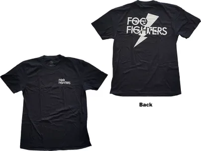 Produktbild von Foo Fighters Flash Logo (Back Print) Black M T-Shirt