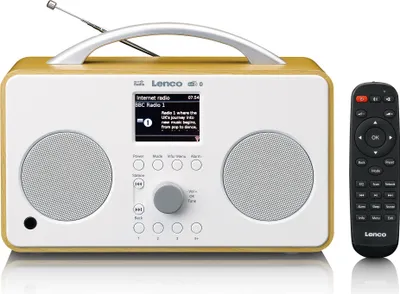 Produktbild von Lenco PIR-645WH - Internet / DAB+ FM Radio mit Bluetooth® - Weiß