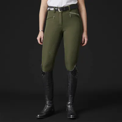 Produktbild von Mountain Horse Reithose Damen Full-Grip Diana Damenreithose Vollbesatz Green 34