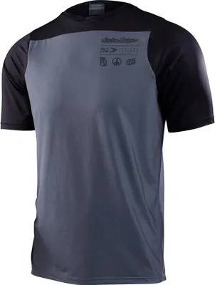 Produktbild von Troy Lee Designs Herren Jersey Kurzarm Skyline , Charcoal - Dunkelgrau, S