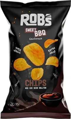Produktbild von 6x Robs Chips BBQ WIE SIE SEIN SOLLTEN